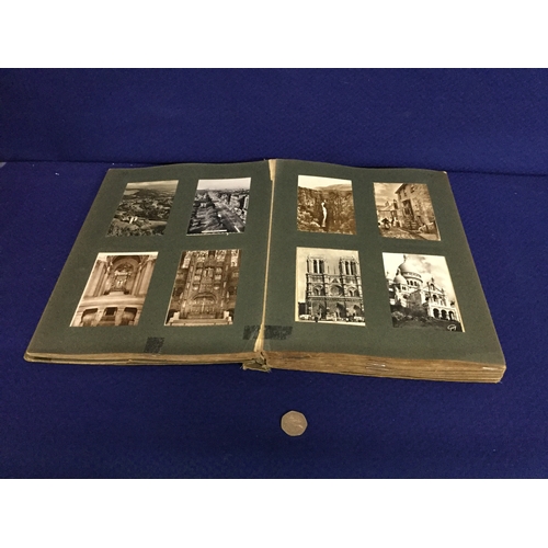 129 - Album of Victorian postcards