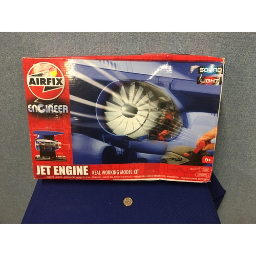 102 - Airfix model jet engine