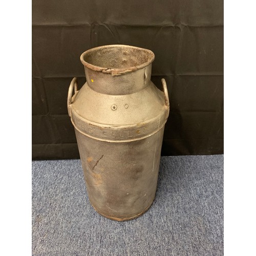 34 - Vintage milk churn.