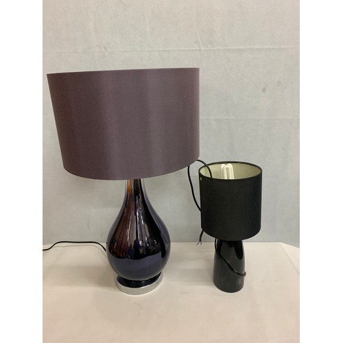 44 - 2  Modern table lamps.