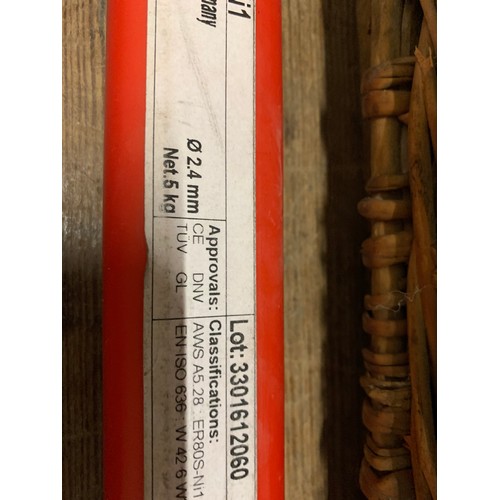 166 - pack of welding rods