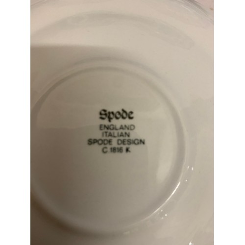 182 - Collection of Spode Italian design tea ware.