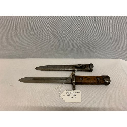 267 - Italian Carcano Bayonet for M38 rifle.