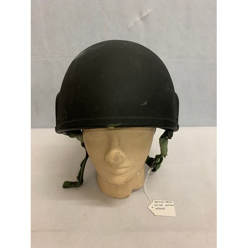 292 - British army MK6A kevlar helmet.