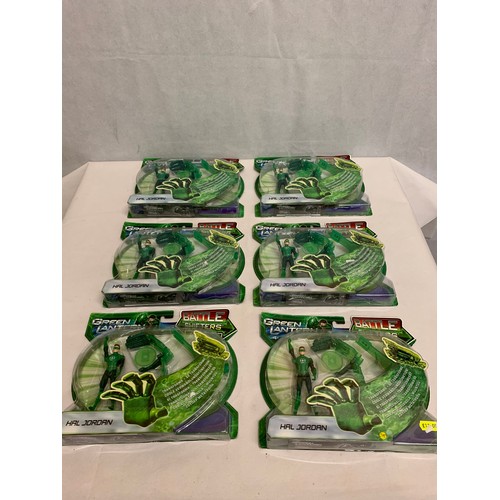 443 - 6 new green lantern toys.