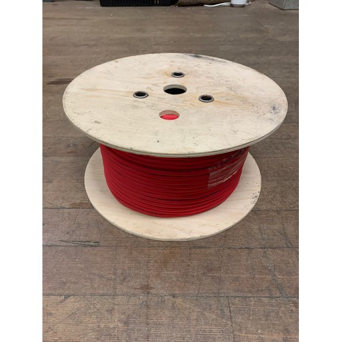 488 - Large reel of electrical cable.