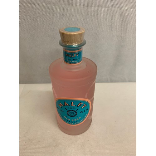 299b - Bottle of Malfy grapefruit gin.