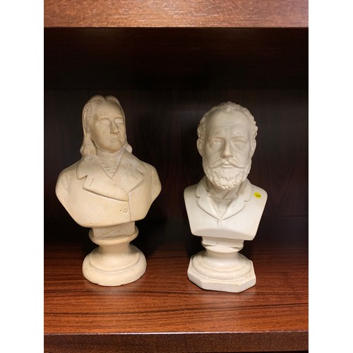 68 - Two miniature busts.