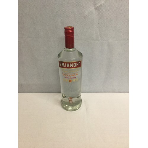 92 - Litre bottle of Smirnoff