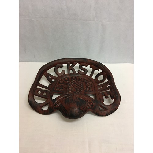 115 - Cast Iron blackstone tractor seat.