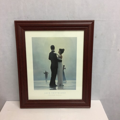 119 - Framed Jack Vettriano print.