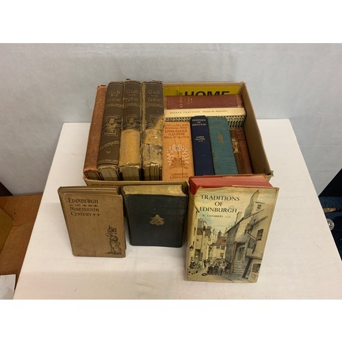 152 - Selection of 19th century books on Edinburgh