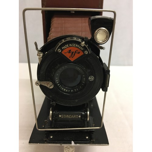 234 - Vintage Agfa bellows camera.