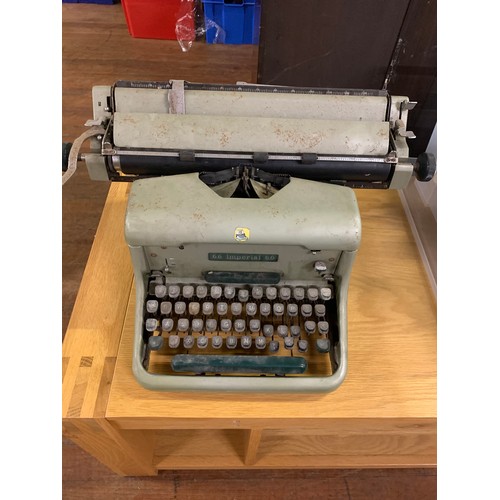 244 - Vintage Imperial 66 type writer