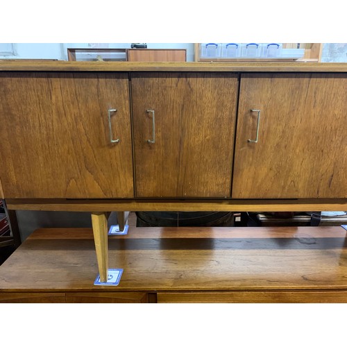 250A - Mid century Beautility sideboard with built in bar. See pics.