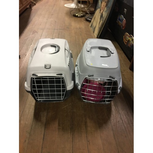 404 - 2 pet carriers.