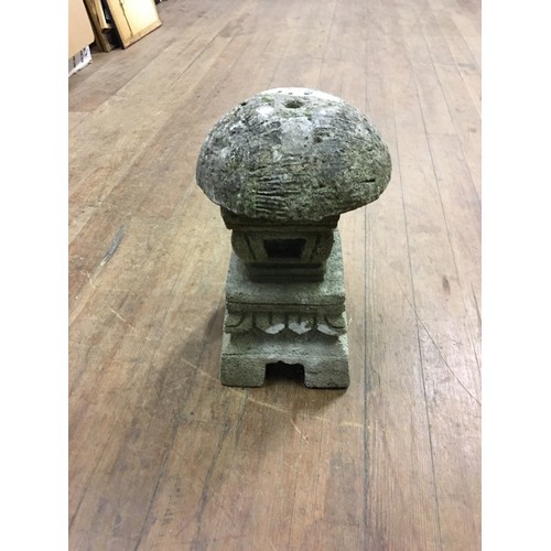 426 - Vintage stone garden ornament.