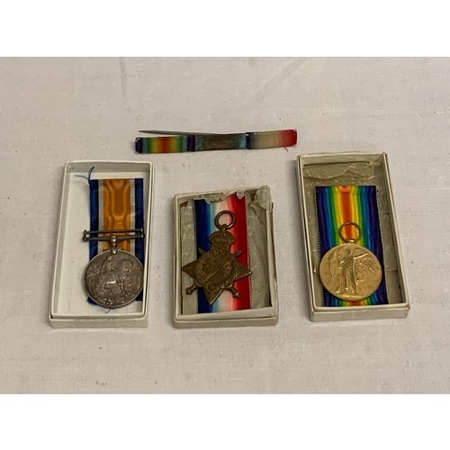 220 - WW1 Gunner Watson's Medal trio, paybook, postcards to wife, photo's, smallbook. France to Gallipoli ... 