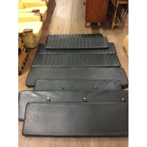 494 - Selection of vintage car seat pads