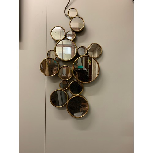 65 - Modern abstract mirror.