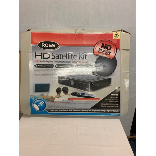 506 - Boxed HD Satellite kit. (no digital box)