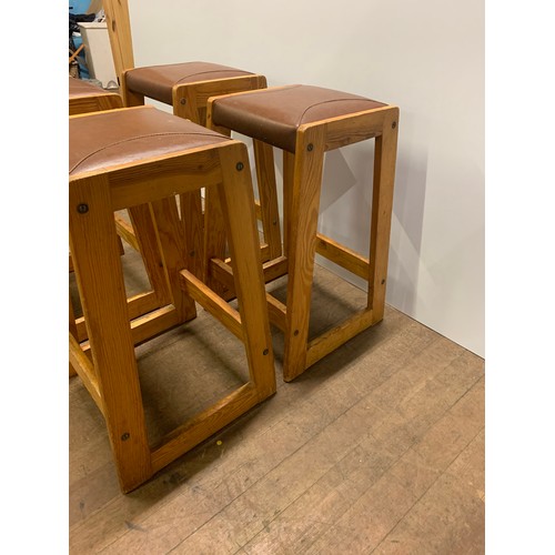 13 - 4 Retro stools.