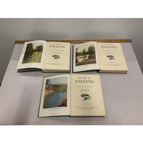 26 - 1957 The Art Of Angling Kenneth Mansfiled Volumes 1-3