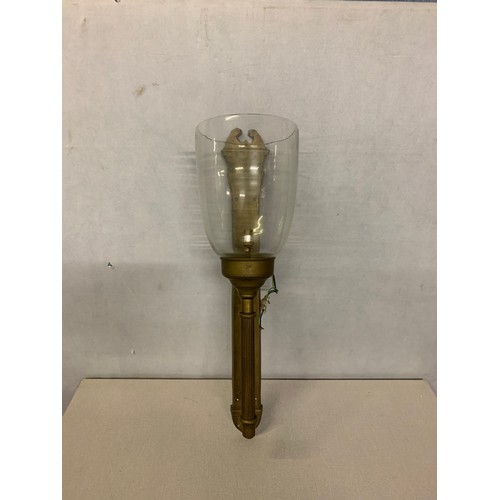 99 - Large Christopher Wray wall lamp. 66cm