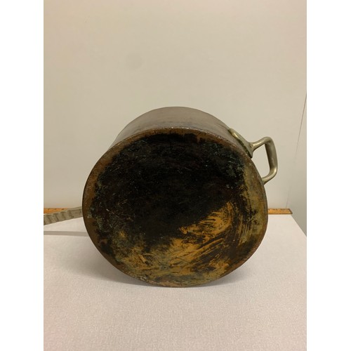 101 - Very large antique military two handled pot.