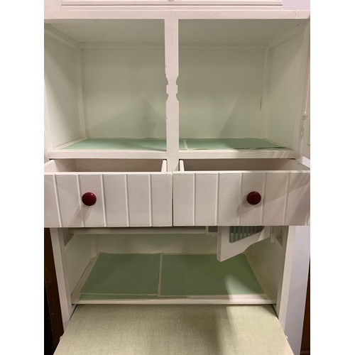 127 - 1950's/60's Kitchen dresser/ cabinet/larder/pantry cupboard. See pics.