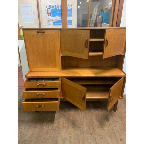 128 - Mid Century teak G-Plan unit 
very heavy  See pics