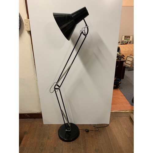 81 - Very large Angle poise floor lamp. 182cm