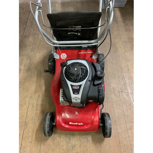 144 - Briggs and Stratton petrol lawn mower (working)
