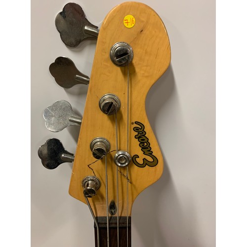 219 - Encore electric bass guitar.