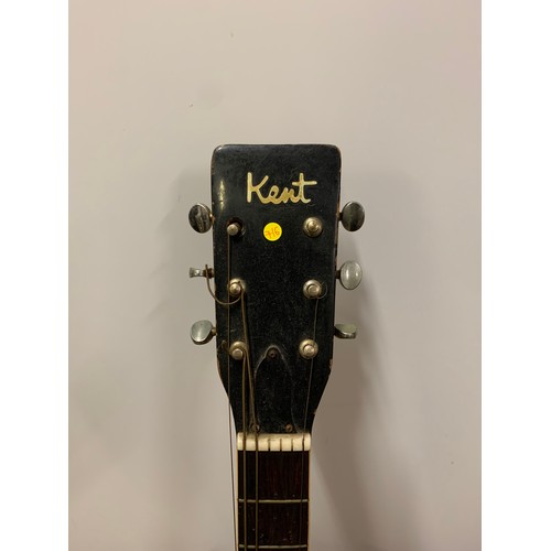 220 - Vintage Kent Acoustic guitar.