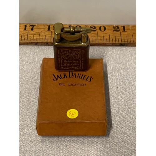 364 - Vintage Jack Daniel's lighter with original box.