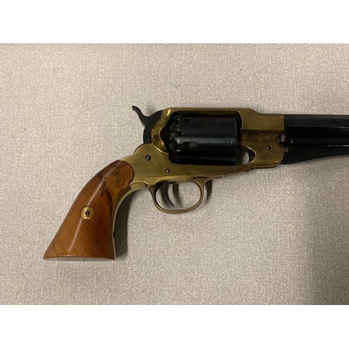 59 - Remington 1858 replica hand gun revolver as used in civil war up to 1875