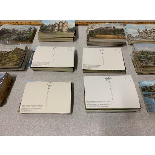 17 - Large qyt of vintage unused postcards.