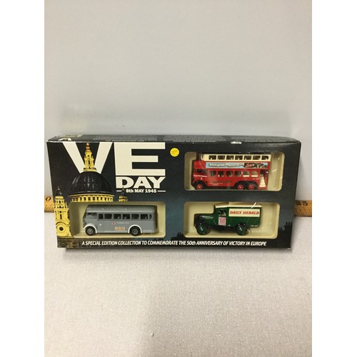 14 - Boxed VE Day special edition set to commemorate the 50th anniversary of victory in Europe.