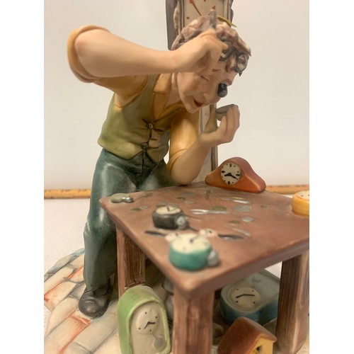 23 - Vintage Capodimonte Shoe maker figure.