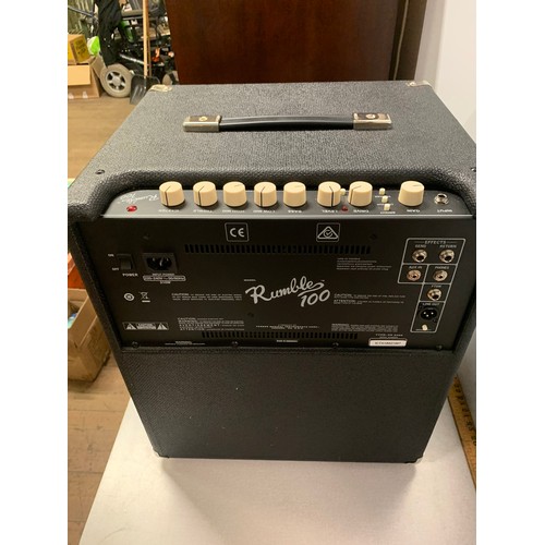 146 - Rumble 100 amp no power