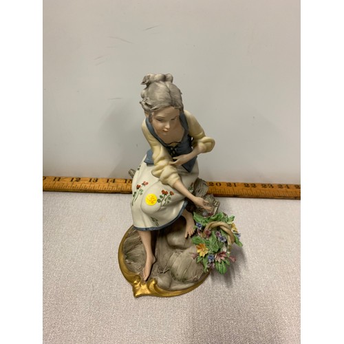 144 - Vintage Capodimonte, Naples figurine 0/290