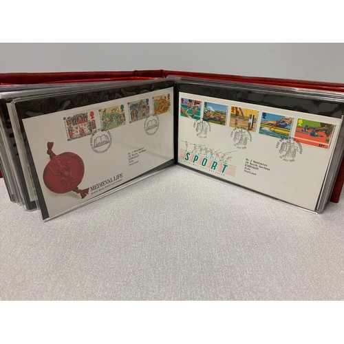 180 - Album of 1st day covers.