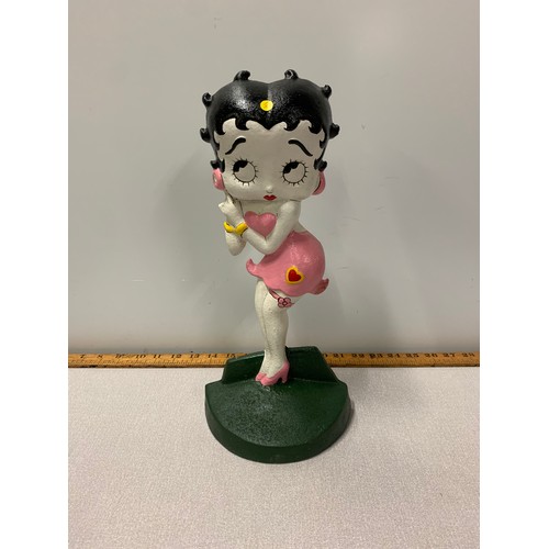 184 - Large cast iron Betty Boop figure/door stop.
34cm tall