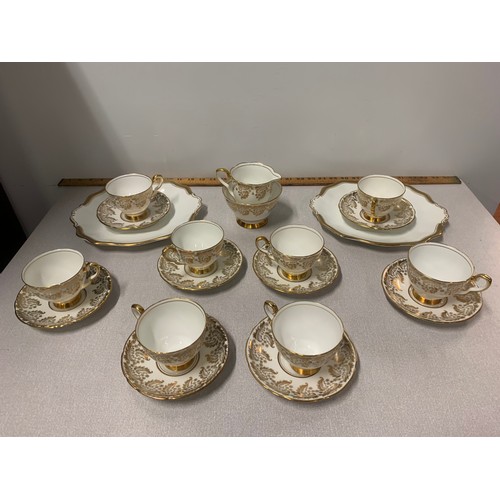 336 - Royal Stafford 20 piece tea set.