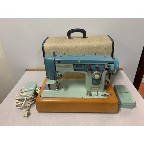 470 - Brother Westminster sewing machine in case with pedal.