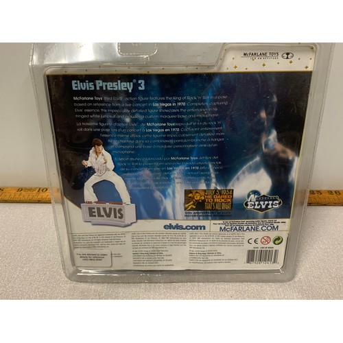 28 - 2 x new and sealed  McFarlane Toys Las Vegas Elvis 3 figures.