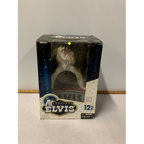 29 - New Boxed Las Vegas presents Elvis Presley figure.