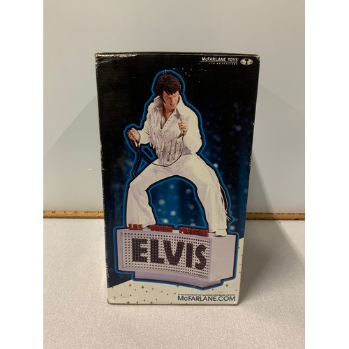 29 - New Boxed Las Vegas presents Elvis Presley figure.