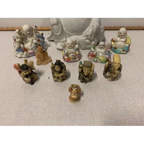 63 - Collection of Buddha ornaments.